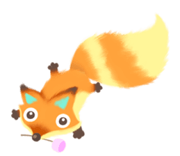 Mini Fox sticker #544620