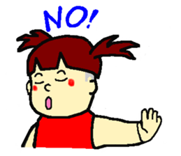 PIPI THE LITTLE GIRL sticker #544679