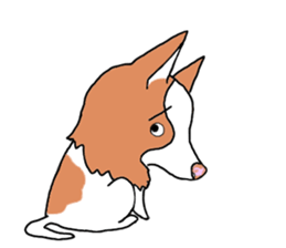 funny dog sticker #544715