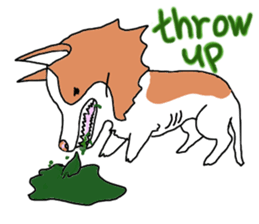 funny dog sticker #544727