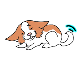 funny dog sticker #544730