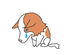 funny dog sticker #544735