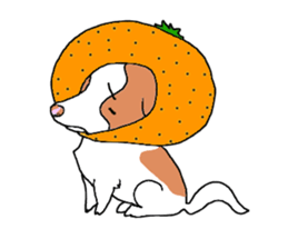 funny dog sticker #544743