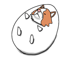 funny dog sticker #544750