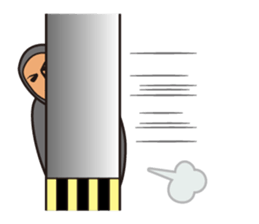 Mr. Tights of a mystery sticker #544935