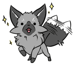 Silver Fox sticker #544956