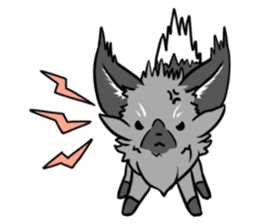 Silver Fox sticker #544957