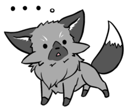 Silver Fox sticker #544972