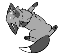 Silver Fox sticker #544978