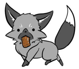 Silver Fox sticker #544990