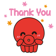 Takochin (A lovely octopus) sticker #545196