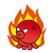 Takochin (A lovely octopus) sticker #545207