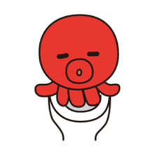 Takochin (A lovely octopus) sticker #545209