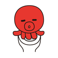Takochin (A lovely octopus) sticker #545209