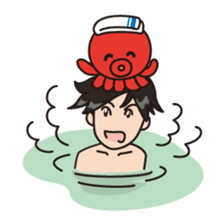 Takochin (A lovely octopus) sticker #545215