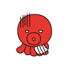 Takochin (A lovely octopus) sticker #545217
