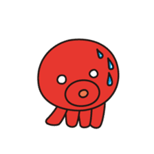 Takochin (A lovely octopus) sticker #545219