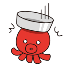 Takochin (A lovely octopus) sticker #545220