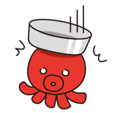 Takochin (A lovely octopus) sticker #545220