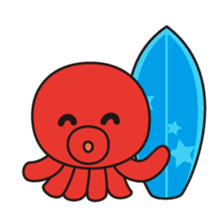 Takochin (A lovely octopus) sticker #545222