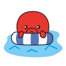 Takochin (A lovely octopus) sticker #545223