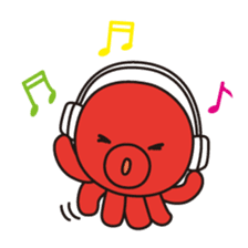 Takochin (A lovely octopus) sticker #545227