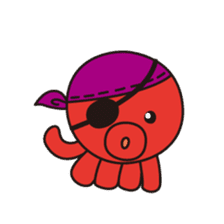 Takochin (A lovely octopus) sticker #545228