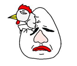 an egg sticker #546262