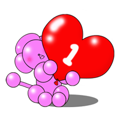 Balloon Dog "COCO" Japanese ver.1