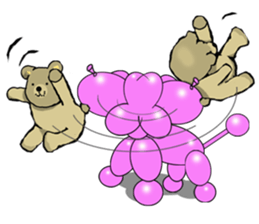 Balloon Dog "COCO" Japanese ver.1 sticker #546521