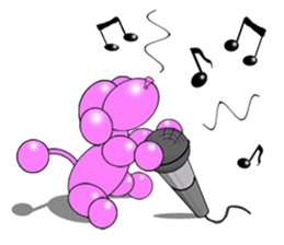 Balloon Dog "COCO" Japanese ver.1 sticker #546524