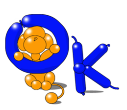 Balloon Dog "COCO" Japanese ver.1 sticker #546527