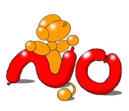 Balloon Dog "COCO" Japanese ver.1 sticker #546528