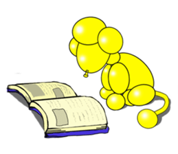 Balloon Dog "COCO" Japanese ver.1 sticker #546530