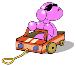 Balloon Dog "COCO" Japanese ver.1 sticker #546534