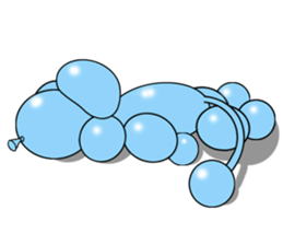 Balloon Dog "COCO" Japanese ver.1 sticker #546536