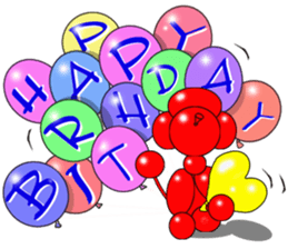 Balloon Dog "COCO" Japanese ver.1 sticker #546545