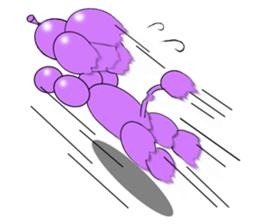 Balloon Dog "COCO" Japanese ver.1 sticker #546546