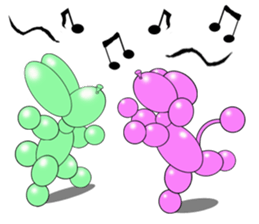 Balloon Dog "COCO" Japanese ver.1 sticker #546553