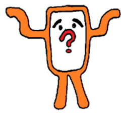 Square monkey sticker #547956