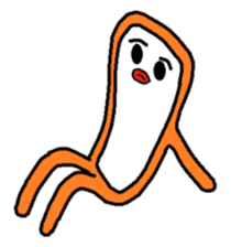 Square monkey sticker #547960