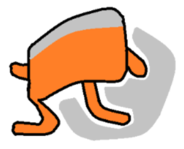 Square monkey sticker #547965