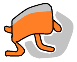 Square monkey sticker #547965