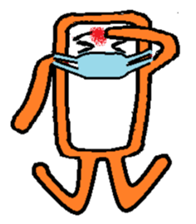 Square monkey sticker #547966