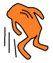 Square monkey sticker #547967