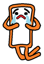 Square monkey sticker #547970