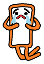 Square monkey sticker #547970