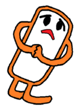 Square monkey sticker #547971