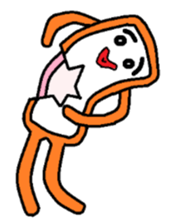 Square monkey sticker #547972