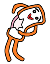 Square monkey sticker #547972